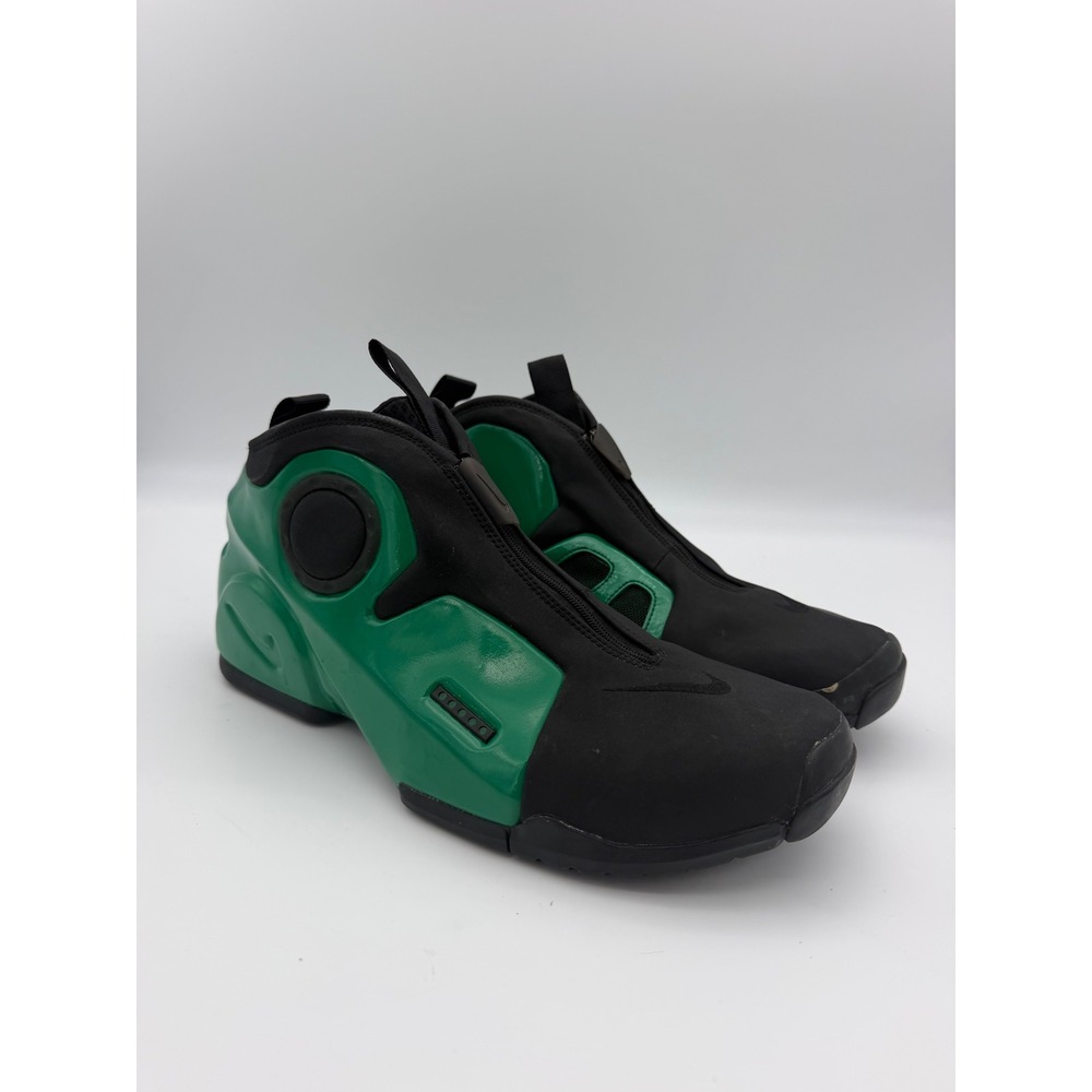 Nike Flightposite Pine Green Black Basketball Shoes CD7399-001 Mens Size 12